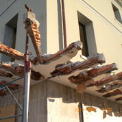 Demolizione tettoia e ristrutturazione Costruzioni edili Zanella Montebelluna provincia Treviso