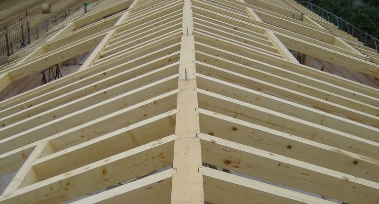 Tetto in legno con tavelle nuove costruzioni civili industriali zanella costruzioni edili montebelluna treviso